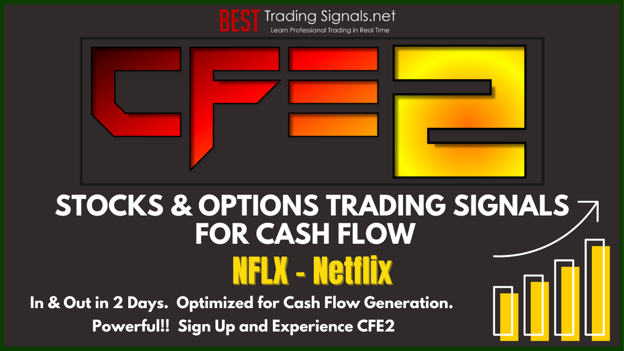 NFLX - Netflix - CFE2 Trading Signals - Stocks Trading Signals - Options Trading Signals - Swing Trading Signals