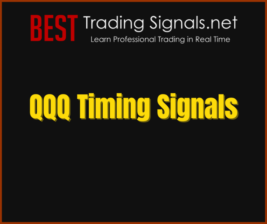 QQQ Timing Signals BEST Trading Signals