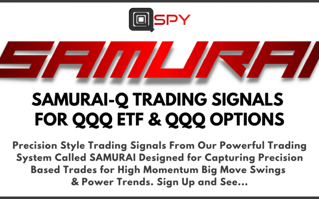 QSPY SAMURA Q QQQ Trading Signals - QQQ ETF Signals - Swing Trading Signals
