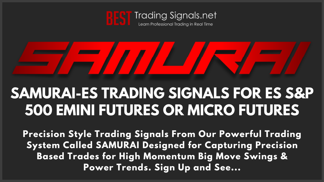 ES Trading Signals - ES Emini Trading Signals