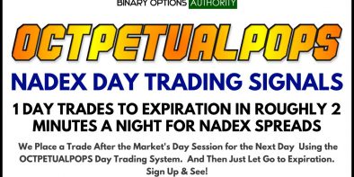 OCTPETUALPOPS NADEX Day Trading Signals