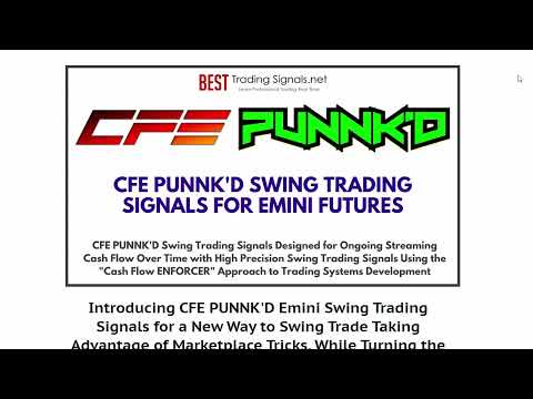 Introducing CFE PUNNK'D Emini Swing Trading Signals Service
