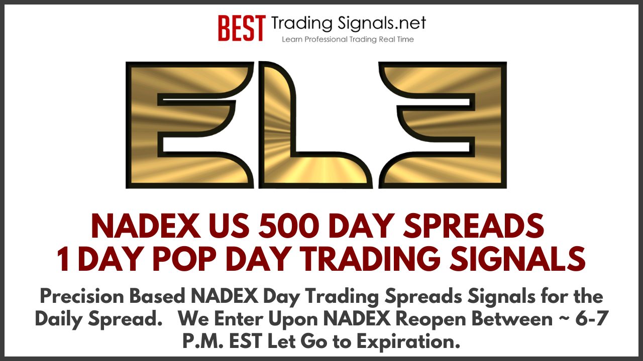 EL3 NADEX ES US 500 NADEX Trading Signals