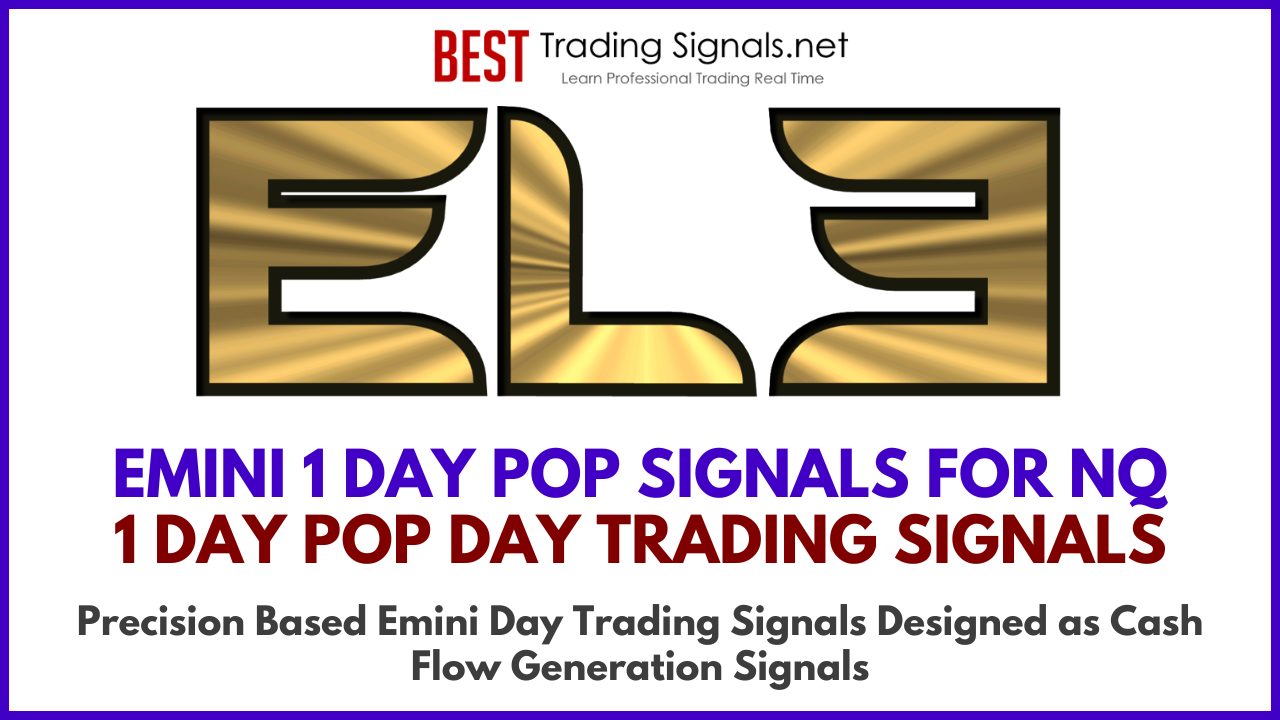 EL3 NQ Emini Day Trading Signals - 1 Day Trades