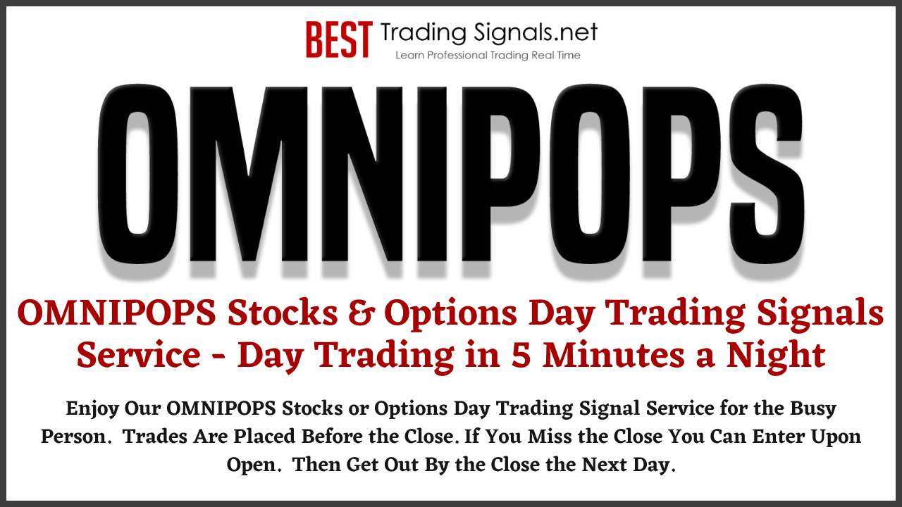 OMNIPOPS Stocks and Options Day Trading Signals Service