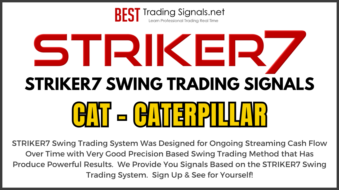 STRIKER7 CAT Swing Trading signals