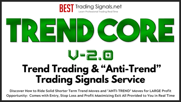 TRENDCORE V-2.0 – Trend Trading and “Anti-Trend” Trading Signals Service